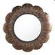 Floral Shaped Mirror Large, 19 Dia x 1D, Wall Mirrors, Set of 1