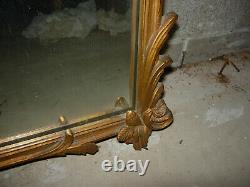 Friedman Brothers Louis XV Style Gilt Wood Large Wall Mirror