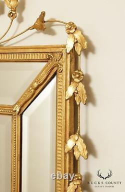 Friedman Brothers'The Dorset Cromwell' Louis XVI Style Large Gilt Wall Mirror
