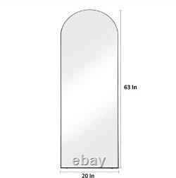 Full Body Wall Mirror Arched Free Standing Large Floor Mirror /Explosion-Proof