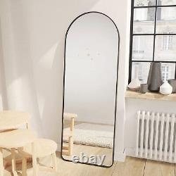 Full Body Wall Mirror Arched Free Standing Large Floor Mirror /Explosion-Proof
