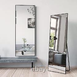 Full Length Floor Mirror 64x21 Large Rectangle Wall Mirror Standing Hanging