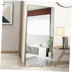 Full Length Floor Mirror 71x32 Large Rectangle Wall Mirror 71 x 32 Gold