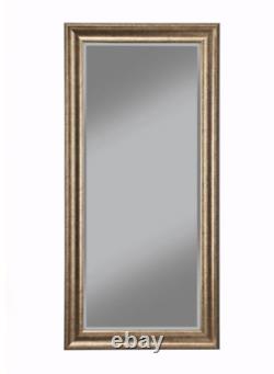 Full Length Floor Mirror Bathroom Vanity Wall Hang Leaner Large Antique Gold New