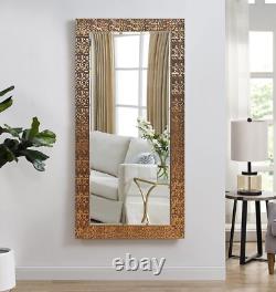 Full Length Floor Mirror Large Wall Leaner Mosaic Bedroom Bathroom Lounge Bronze