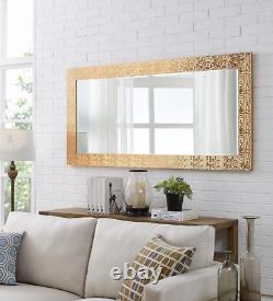 Full Length Floor Mirror Large Wall Leaner Mosaic Bedroom Bathroom Lounge Bronze