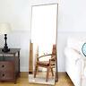 Full Length Floor Mirror Leaning Wall Mounted Frame Large Mirrors Living Bedroom