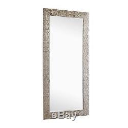 Full Length Floor Mirror Leaning Wall Mounted Mosaic Style Ornate Frame Large