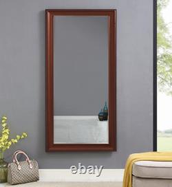 Full Length Floor Mirror Wall Hang Leaner Large Bedroom Lounge Bronze Bathroom
