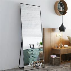 Full Length Floor Mirror Wall-mounted Standing Hanging Leaning Bedroom Decor