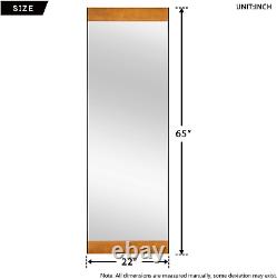 Full Length Mirror 65X22 Floor Mirror with Stand Large Mirror Bedroom/Locker R