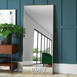 Full Length Mirror 65 x 22 Beveled Large Wall Glass Standing Makeup Home Decor