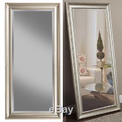 Full Length Mirror Antique Champagne Silver Ornate Leaning Wall Floor Large New
