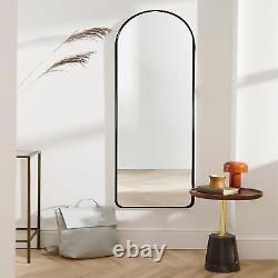 Full Length Mirror Arched Floor Mirror 65''X22'' Large Wall Mirror Hanging or Le