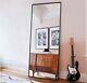 Full Length Mirror Large Floor Mirror Standing or Wall-Mounted 65X22 Black