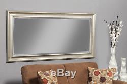 Full Length Wall Mirror Leaner Floor Body Large For Bedroom Silver Free Standing