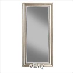 Full Length Wall Mirror Leaner Floor Body Large For Bedroom Silver Free Standing