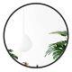 GLCS GLAUCUS Round Wall Mirror36 Large Black Wall Mounted Circle Mirror for