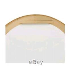 Habitat PATSY Large Round Gold Wall Hanging Mirror D82cm Living room