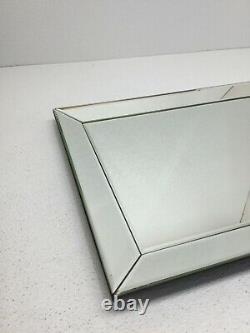 Hamilton Hills Large Framed Wall Mirror with Angled Beveled Mirror (20 x 30)