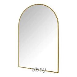 Home Decorators 39 x 26 in. Large Arched Gold Classic Accent Mirror