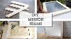 How To Build A Mirror Frame Simple Woodworking