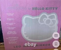 Impressions Hello Kitty Smart LED LARGE Wall Hanging Mirror New in box