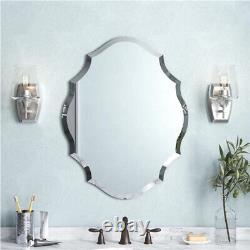Irregular Mirror Wall Decor Large Accent Body Mirror HD Bathroom Vanity Mirror