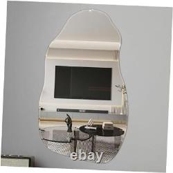 Irregular Mirror for Wall, Large 21x35 Asymmetrical Wall Mirror Irregular-a