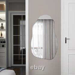 Irregular Mirror for Wall, Large 21x35 Asymmetrical Wall Mirror Irregular-a