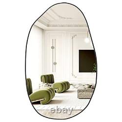 Irregular Wall Mirror, Asymmetrical Mirror Large Accent Body Mirror Bathroom
