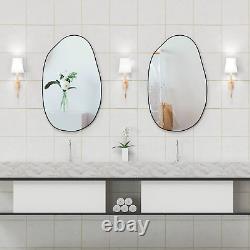 Irregular Wall Mirror, Asymmetrical Mirror, Large Bathroom Mirror, Uniqe Vanity