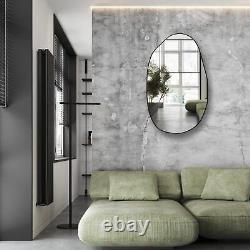 Irregular Wall Mirror, Asymmetrical Mirror Large Unique Vanity Body Mirror Bl