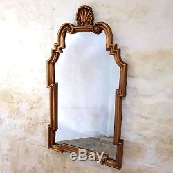 Italian Rococo Style Large Gilt Frame Wall Mirror 38' x 2 (Antique)