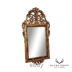 John Richard Rococo Style Large Gilt Gold Wall Mirror