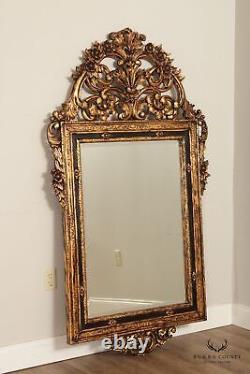 John Richard Rococo Style Large Gilt Gold Wall Mirror