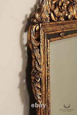 John Richard Rococo Style Large Gilt Gold Wall Mirror