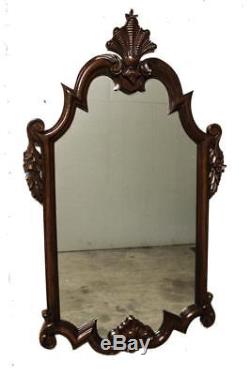 KARGES Furniture Large Wall Mirror with beautiful acanthus leaf & rosette design