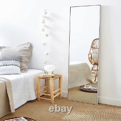 KIAYACI Full Length Floor Mirror with Stand 59x20 Large Wall Mounted Full Body