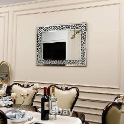 KOHROS Art Decorative Wall Mirrors Large Grecian Venetian Mirror for Hotel Home