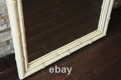 LARGE Tall Thomasville Allegro Faux Bamboo Mirror-Arched Entry Mirror-Palm Beach