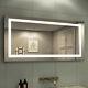 LED Bathroom wall mounted Mirror Large Makeup Blacklit Illuminated Light Mirror