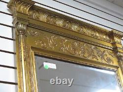LF41752EC HENREDON Large Gold Leaf Mirror