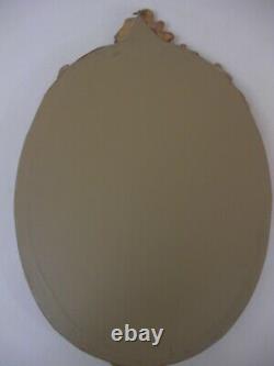 Large 17 Ornate Oval Victorian Rococo Gold Gilt Wall Mirror Grand Tour Style