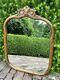Large Antique American Solid Oak Framed Victorian Wall Mirror