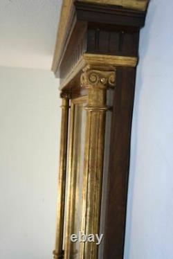 Large Antique Gold Gilt French Empire Wall Mirror
