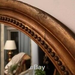 Large Antique Regency Circular Wall Mirror, early 19th century