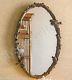 Large BIRD BRANCH PLAZA OVAL 34 Wall Mirror Vanity Mantle Horchow Tree Arch