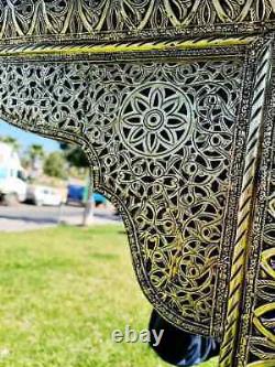 Large Brass Mirror Moroccan Mirror Decorative mirror Uniqu handmade Wall Mirror