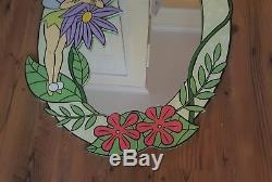 Large Disney Tinkerbell Mirror Wall Mirror Hard to Find
